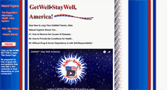 Desktop Screenshot of getwellstaywellamerica.com